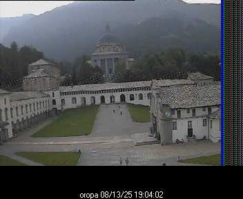 immagine della webcam nei dintorni di Rosazza: webcam Oropa